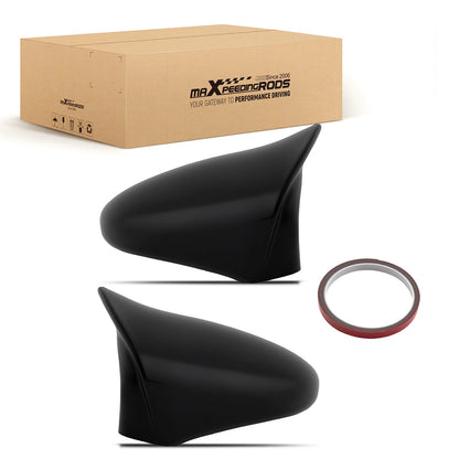 Mirror Cap Cover Set for Lexus IS200t IS250 IS350 GS CT LS (2009–2022) X57KSU Black ABS