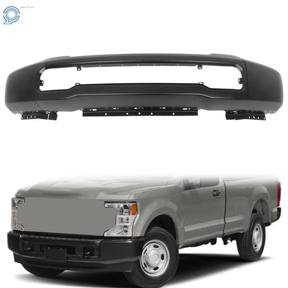 Front Bumper Face Bar Steel Black for Ford F-250 F-350 (2023–2025)