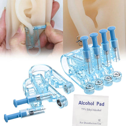 30-Piece Ear Stud Piercing Gun Tool Set for Jewelry