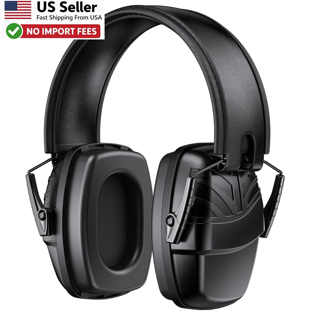 Noise Reduction Ear Protection Muffs for Universal Fit (SNR 35dB)