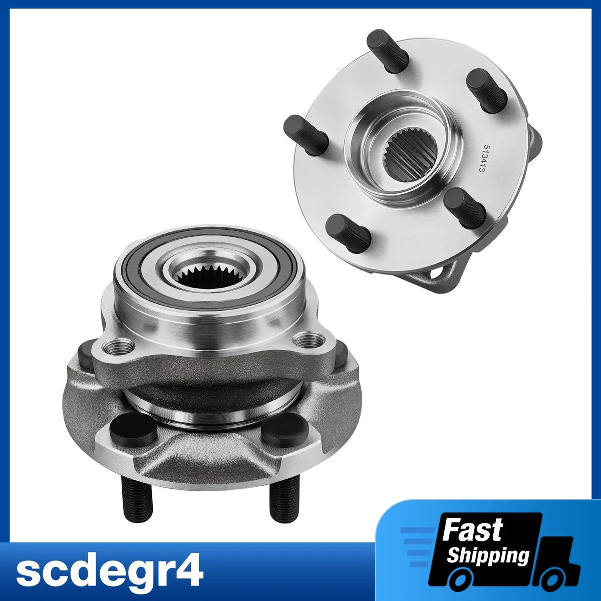 Front Wheel Bearing and Hub Assembly for Subaru XV Crosstrek (2014–2015)