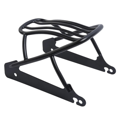 Black Solo Luggage Rack for Harley Dyna Street Bob Super Glide (2006–2017)
