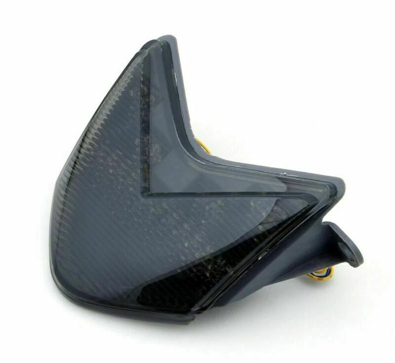 LED Tail Light with Integrated Turn Signal for Kawasaki Ninja ZX6R/ZX10R (TL-353-Smoke)
