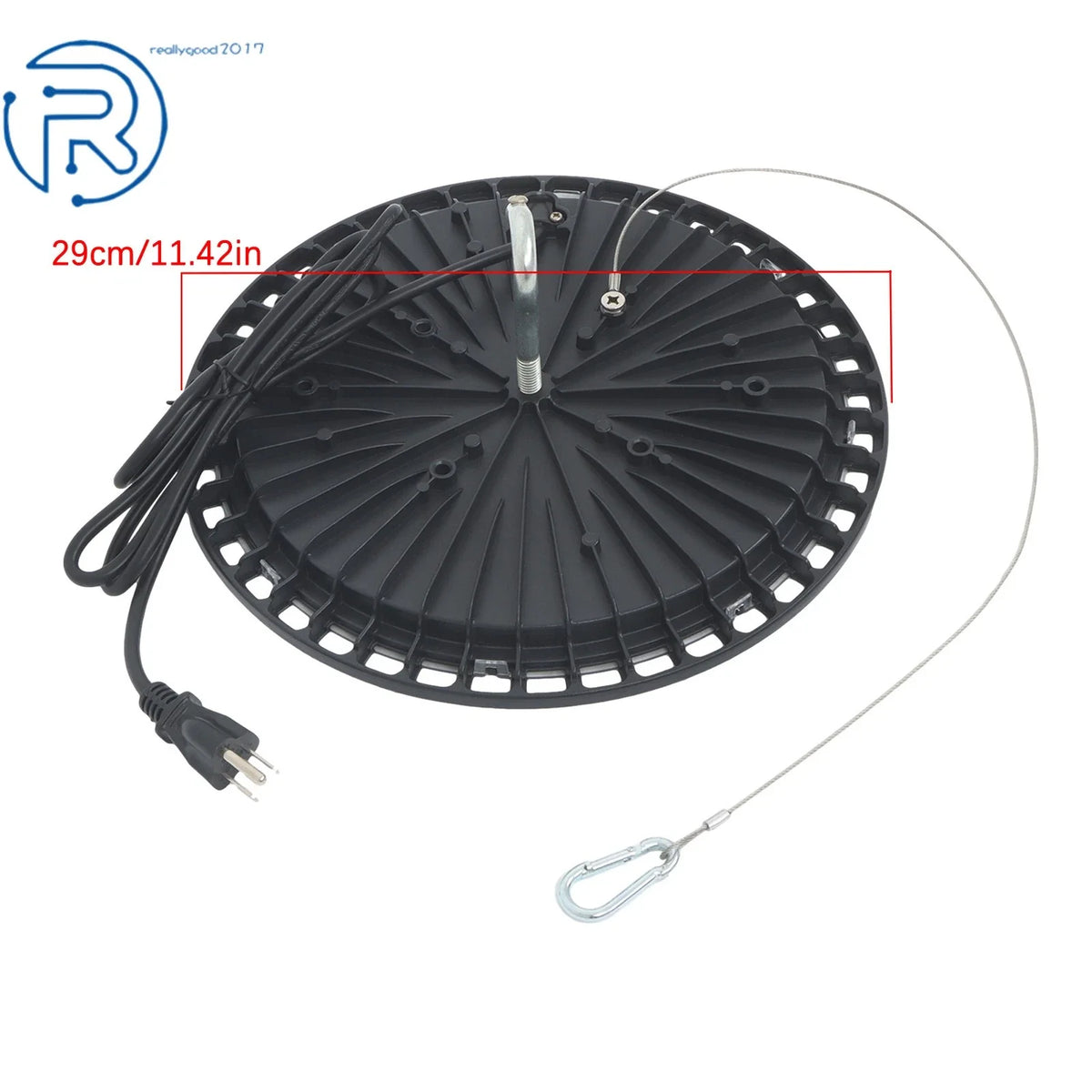 Set of 4 LED High Bay Lights 150W 5000K 18000LM UFO