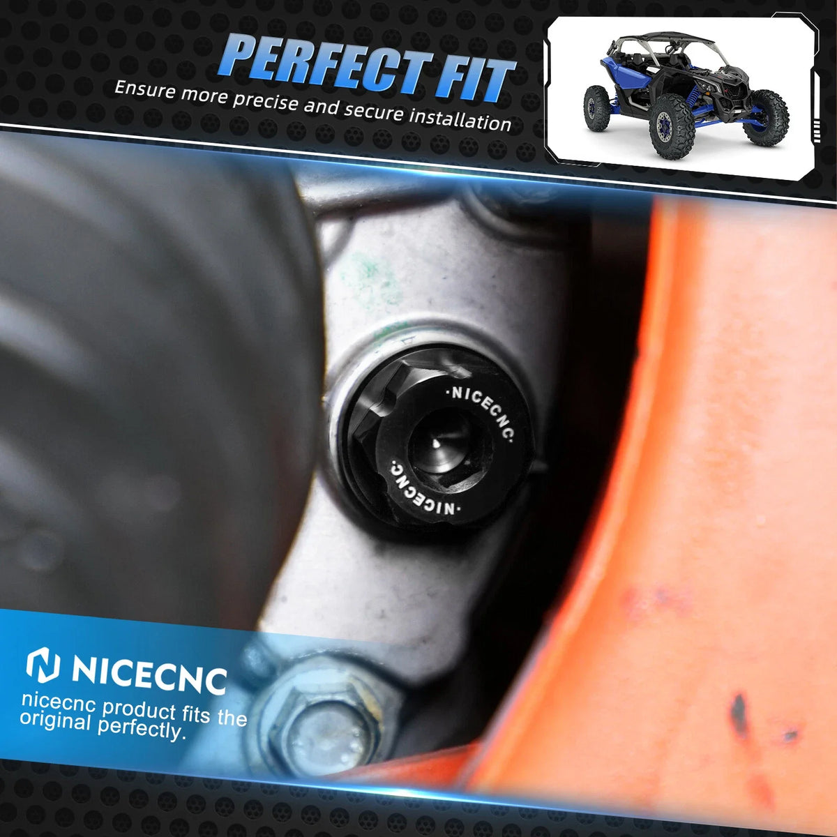 Front Differential Oil Fill Plug Screw for Can-Am Maverick X3 (2017–2022)