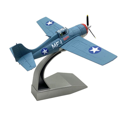 1:72 WWII Grumman F4F Wildcat Fighter Model Alloy (No Part Numbers)