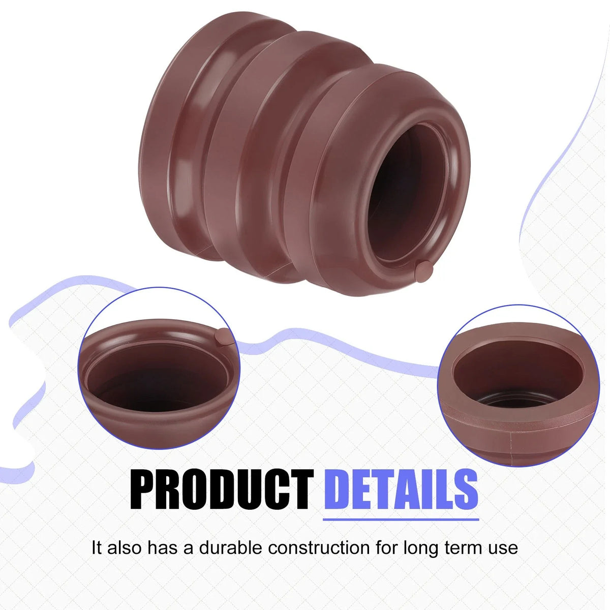 2 Pack Front Fork Rubber Guide Buffer for Yamaha YZ400F/YZ426F (1998–2000)