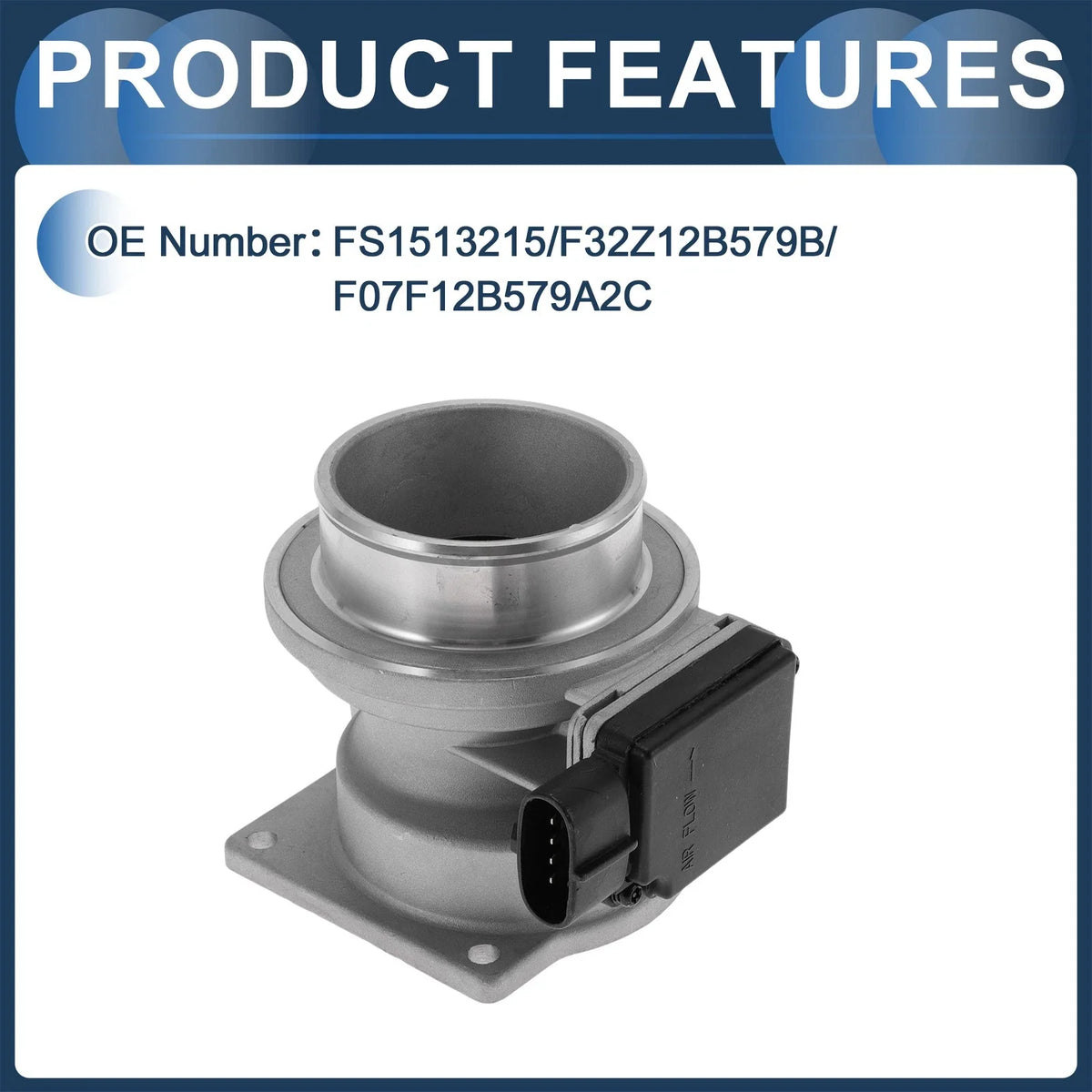 Mass Air Flow Sensor No.FS1513215 for Ford Kuga (2020–2023)