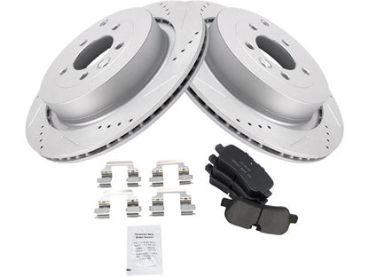 Brake Pad and Rotor Kit for Land Rover Range Rover Sport (2006–2009) 29657MKMC