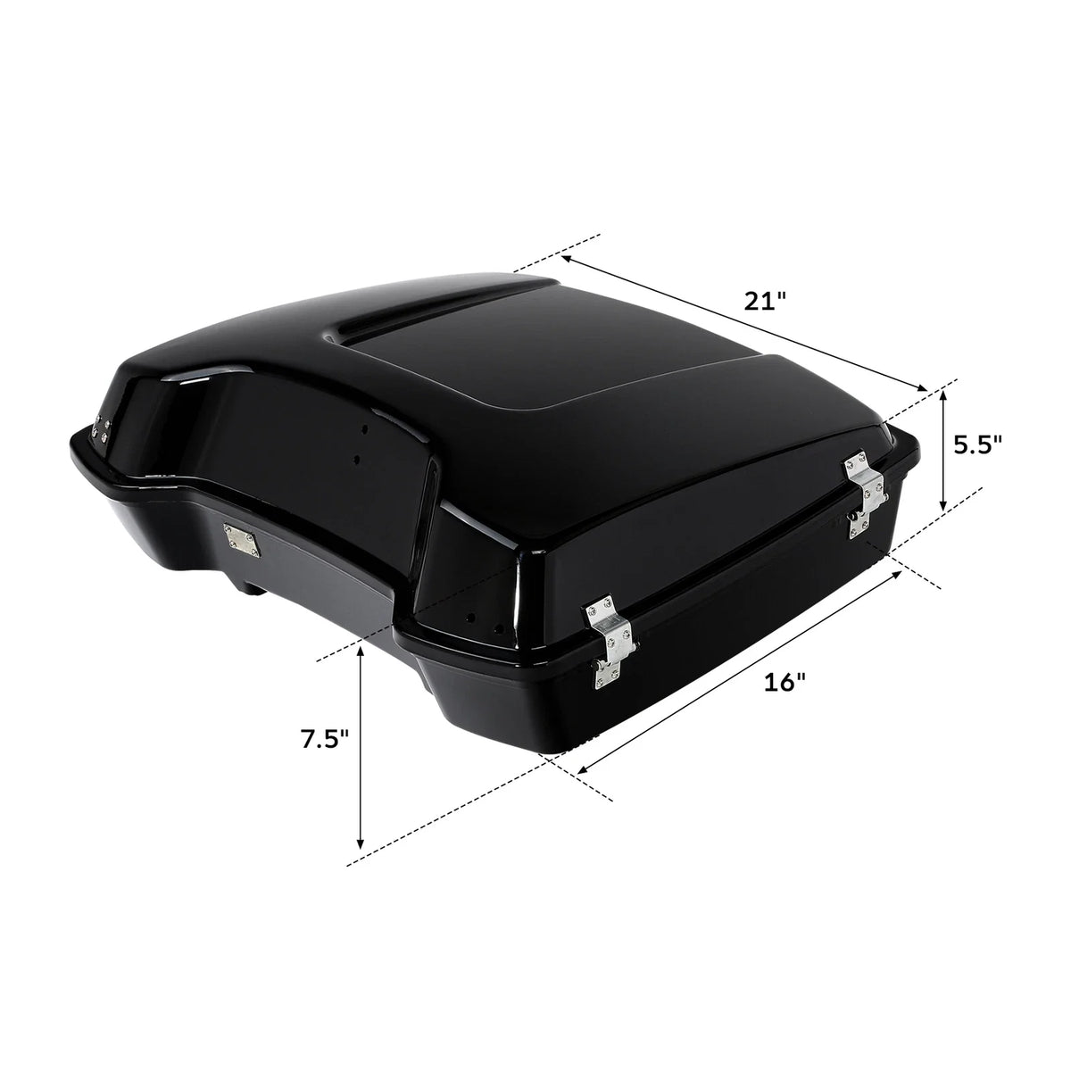 Razor Luggage Trunk with Latches for Harley Davidson Touring Glide (1997–2013)
