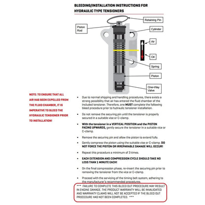 Hydraulic Auto Tensioner for Hilux 4Runner Surf (1995–2002)