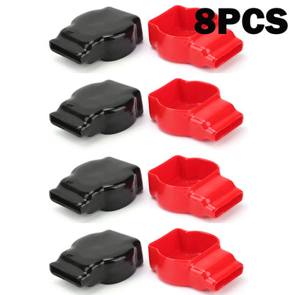 8Pcs Battery Terminal Insulator Boot Connector Cap for Motorcycle