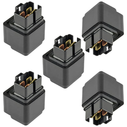 Set of 5 Starter Solenoid Relays for Arctic Cat 90 Y-12 (2002–2004) RE1485, 3301154
