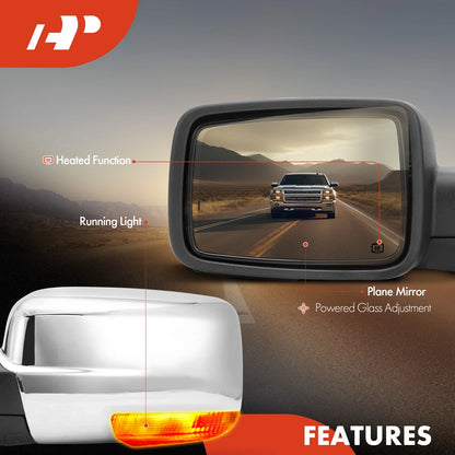 Power Towing Mirrors for Dodge Ram 1500 2500 (2010–2022)