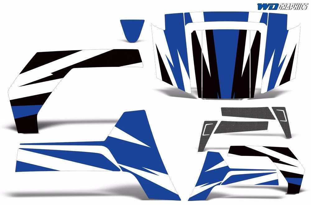 Graphics Kit Decals Stickers for Polaris RZR 800 S (2006–2010)