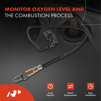2X Upstream O2 Oxygen Sensor for Audi A4 A6 S4 (2002–2005) OS5507, SU11348