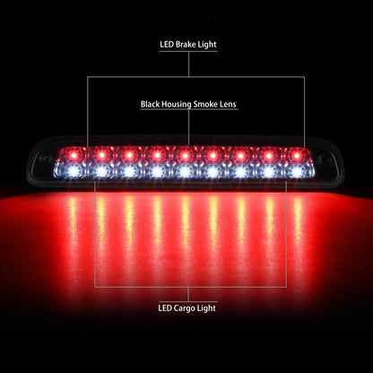 High-Mount LED 3rd Brake Tail Light for Ford Ranger (1993–2011) & Super Duty (1999–2016)