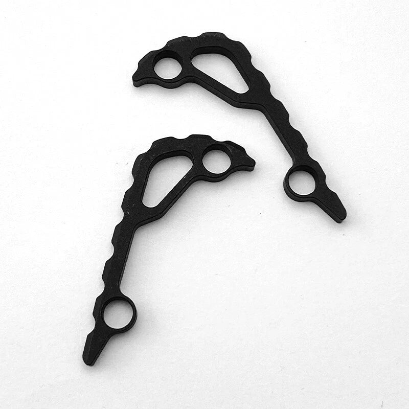 2PC Black Aluminium Alloy Back Spacer for Benchmade Bugout 535