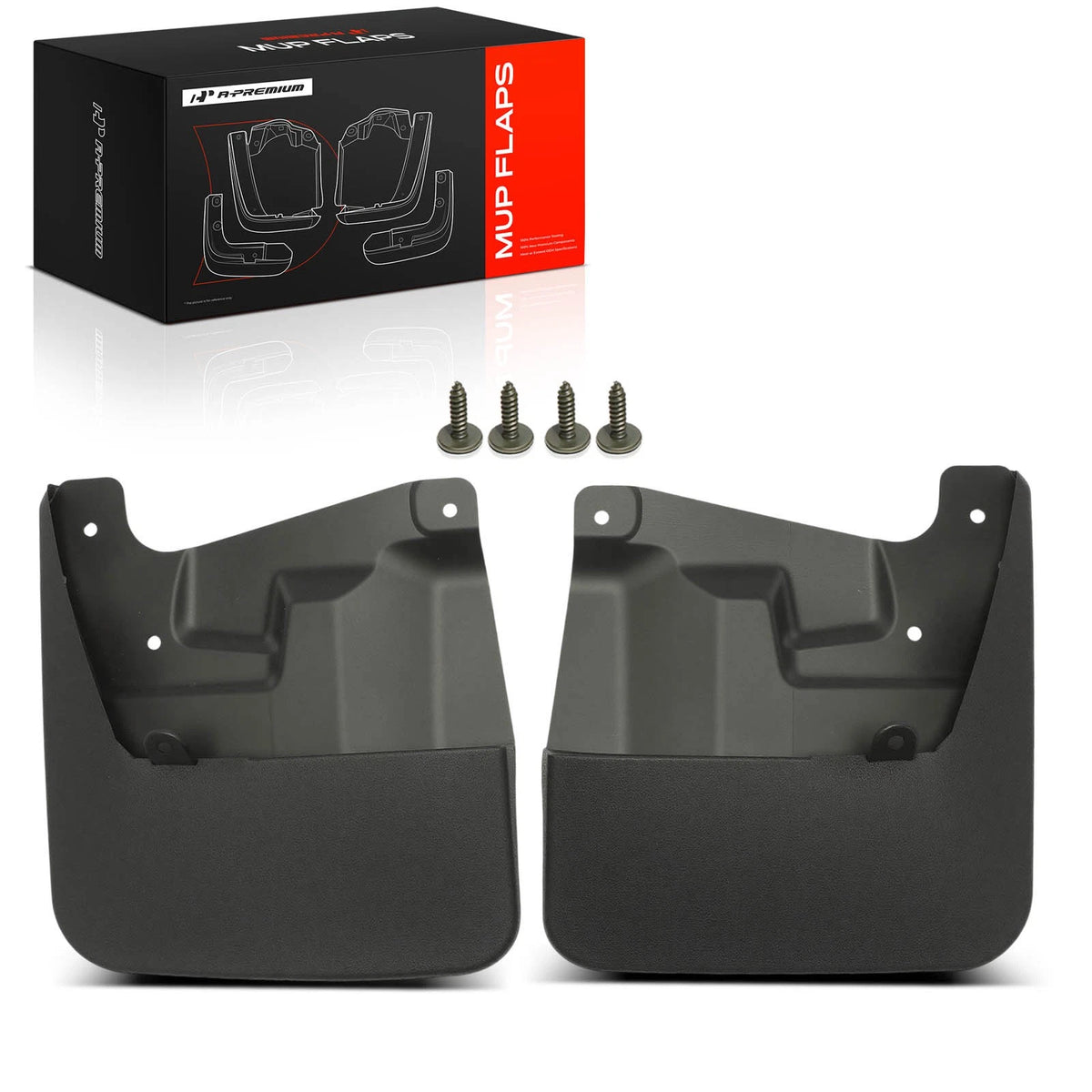 2X Front Mud Flaps Splash Guards for Toyota Tundra (2022–2025)