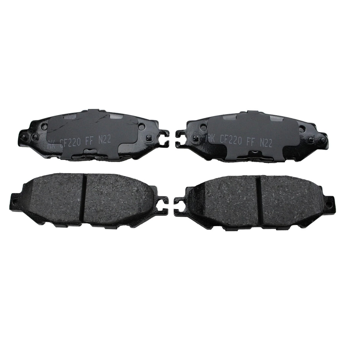 Akebono ProAct Rear Ceramic Brake Pads for Toyota Supra Lexus GS/SC300 LS/SC400 (1993–2002)