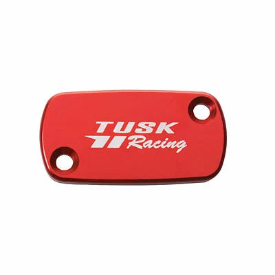 Front Brake Reservoir Cap for Tusk (Anodized Red)