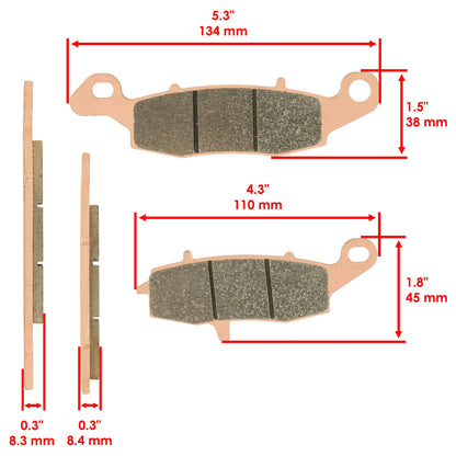 Front Brake Pads for Suzuki VZ800 Marauder 1997–2004 SP191, 59130-16730