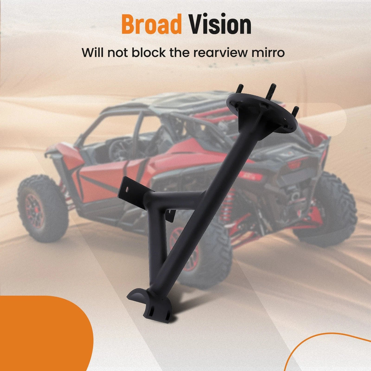 Spare Tire Carrier Mount Rack for Can-Am Maverick X3 (2017–2024)