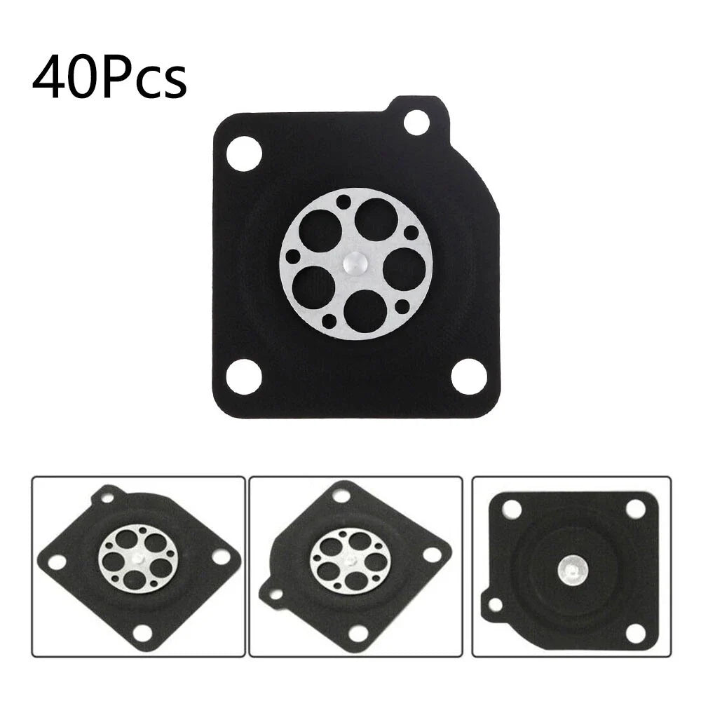 40Pcs Carburetor Metering Diaphragm Repair for ZAMA C1U A015010