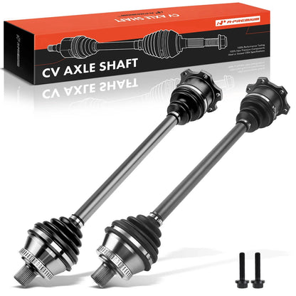 A-Premium Pair Front CV Axle Assembly for Audi A6 Quattro (2001) 4B0407272C, 8D0407272BB, 8D0407452CX, 8D0407272DT, 8D0407272EC