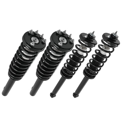 Set of 4 Complete Struts for Honda Accord (2003–2007) 7DQM2I, Struts, Coil Spring