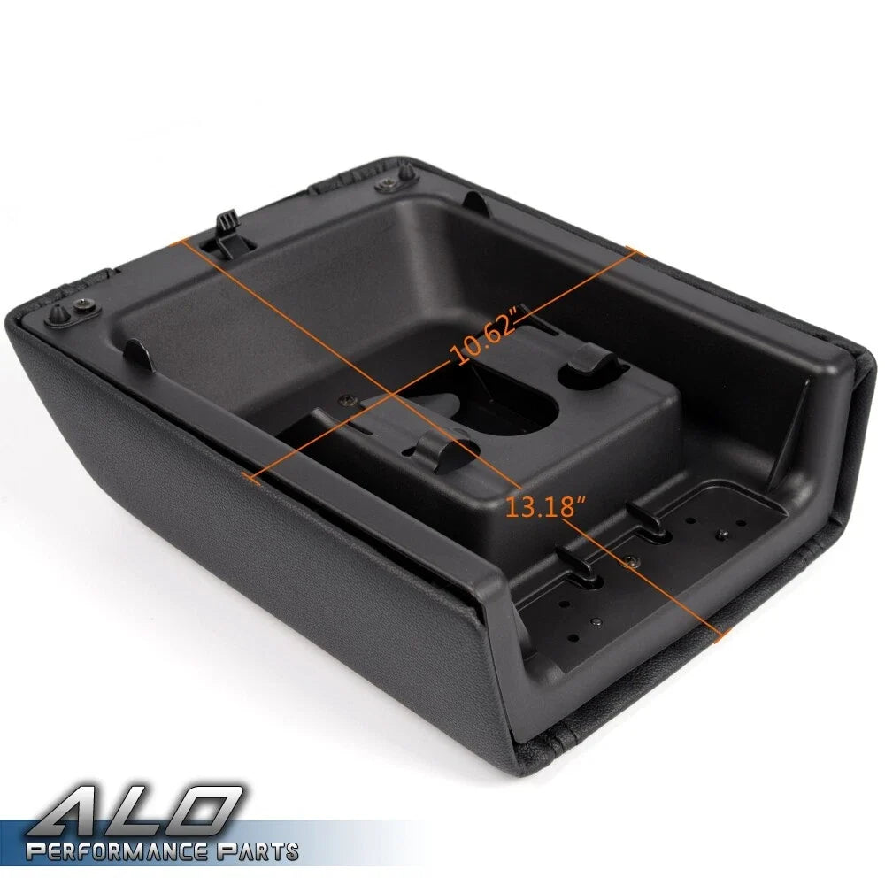 Center Console Arm Rest Lid Cover Pad for Ford F-150 (2004–2008) Black