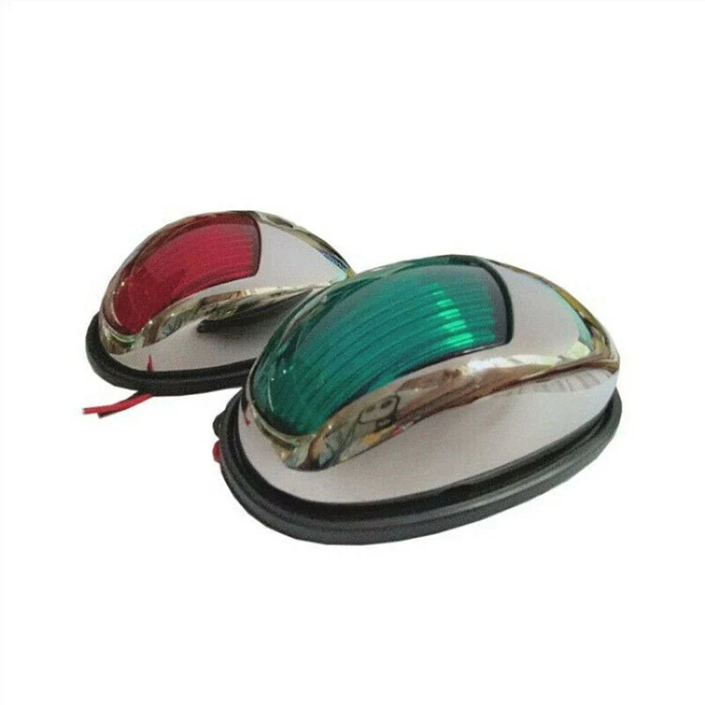 2 x Waterproof Marine Boat 12V LED Navigation Lights Premium PC Housing Port