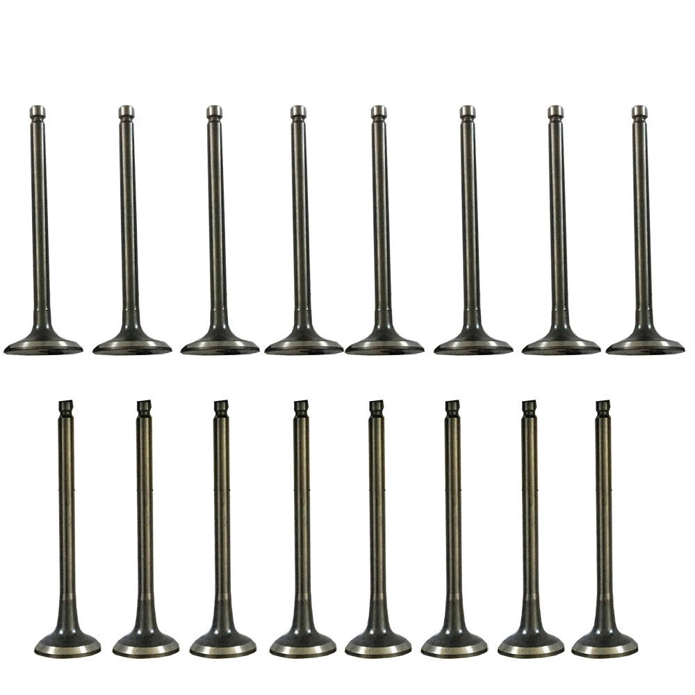 16X Exhaust & Intake Valves for Hyundai Accent Kia Rio (1996–2011) 10813, 13047