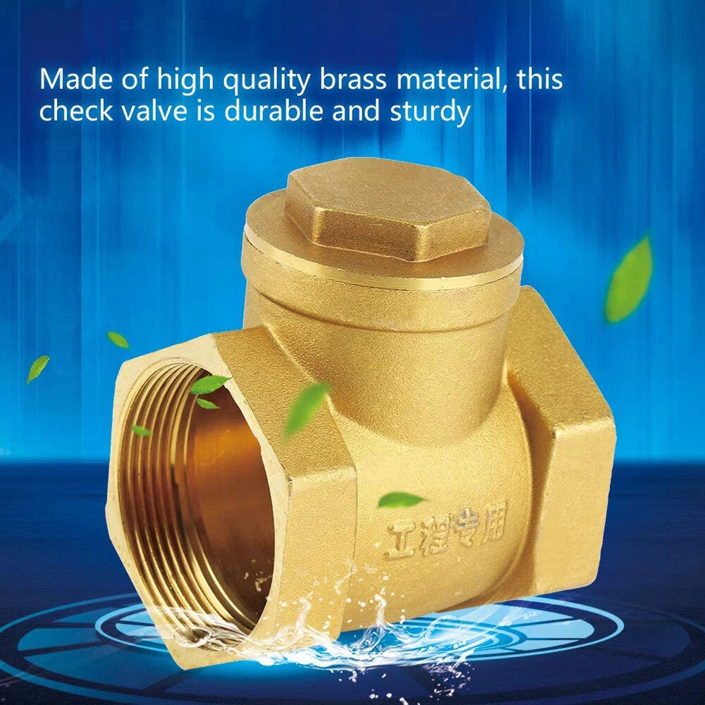 2" Brass Swing Check Valve for Plumbing Fitting (200 WOG)