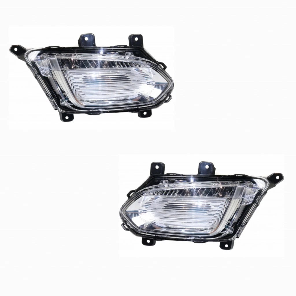 Daytime Running Lights Pair for Chevy Equinox (2016–2017) LLX-PAIR-GM2562111C-CL360A70, GM2562111