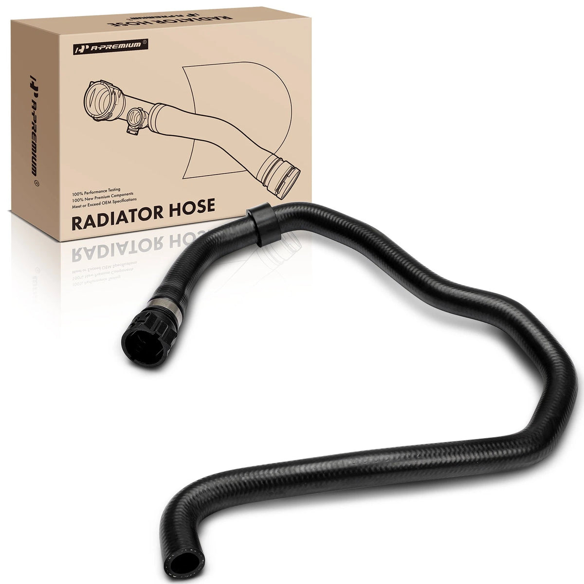 Outlet Radiator Coolant Hose for BMW E70 X5 E71 X6 (2006–2014) 64219222750