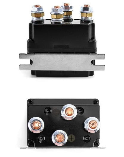 12V 500A Winch Relay Solenoid for ATV UTV 4x4 (Dual Direction Motor Control)