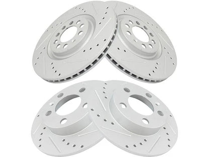 Set of 4 Brake Rotors for Audi TT Quattro (2000–2006) 13647TVNV