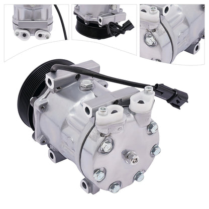 A/C Compressor with Clutch for International Navistar Trucks (3582435C1, 4418)