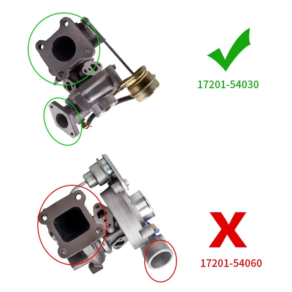 Turbo Charger for Toyota 4Runner 2.4L (DLX SR5) Diesel (1991–1995)