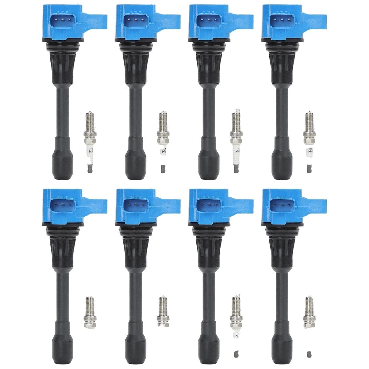 Ignition Coil and Spark Plug Kit for Nissan Altima (2020–2023) 18085230, UF650, UF677