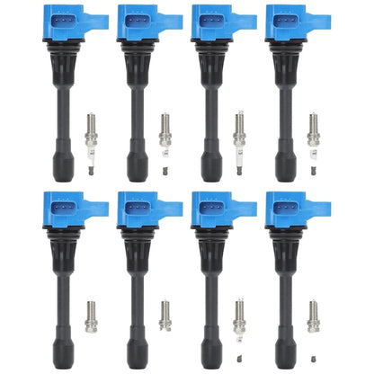 Ignition Coil and Spark Plug Kit for Nissan Altima (2020–2023) 18085230, UF650, UF677