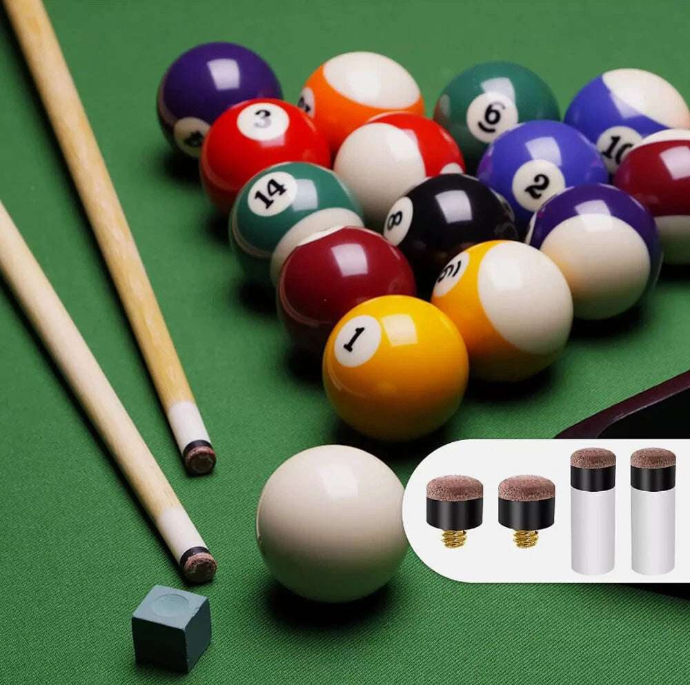 Set of 20 Soft Cue Tips for Billiard Pool Cue Stick