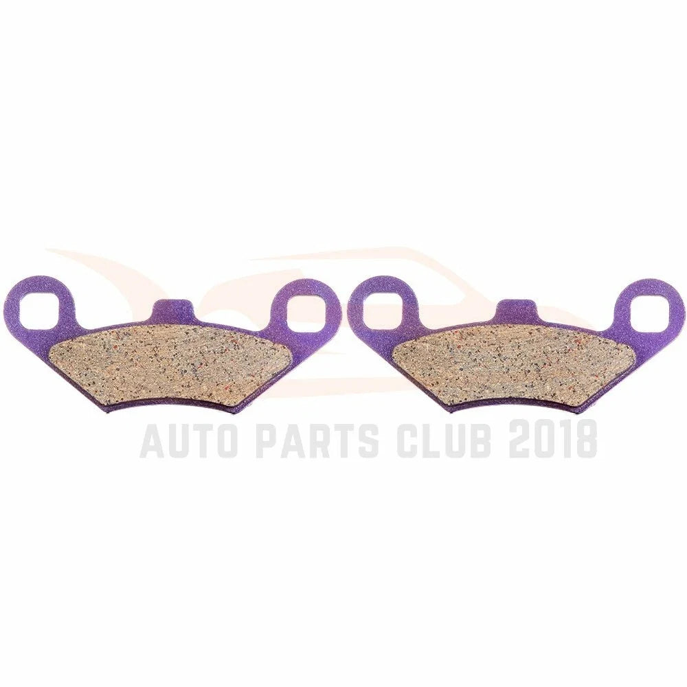 Front & Rear Carbon Fiber Brake Pads for Polaris Sportsman 800 (2003–2008)