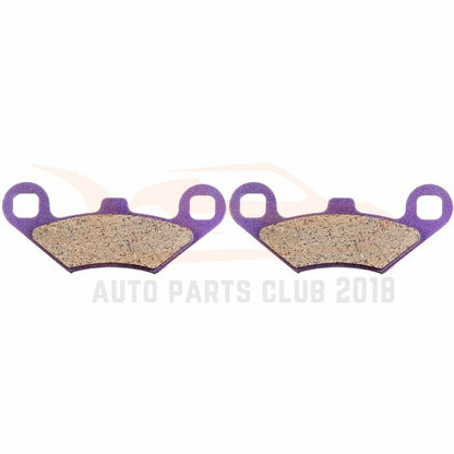 Front & Rear Carbon Fiber Brake Pads for Polaris Sportsman 800 (2003–2008)