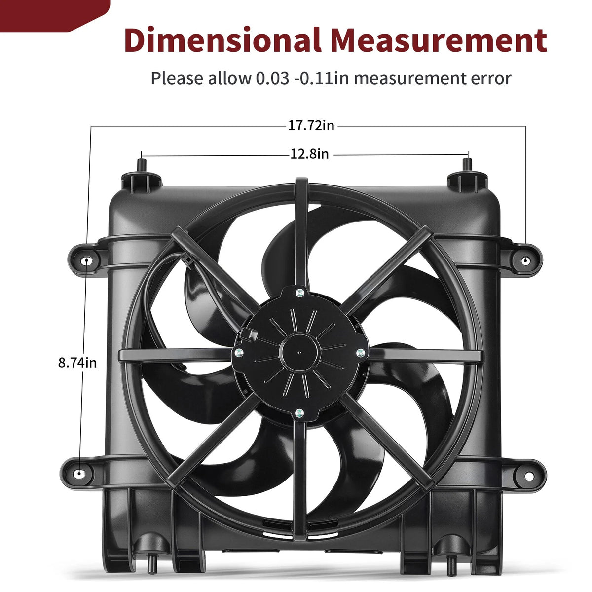 Radiator Cooling Fan Assy for Polaris Ranger XP 1000 (2017–2025) 2411816