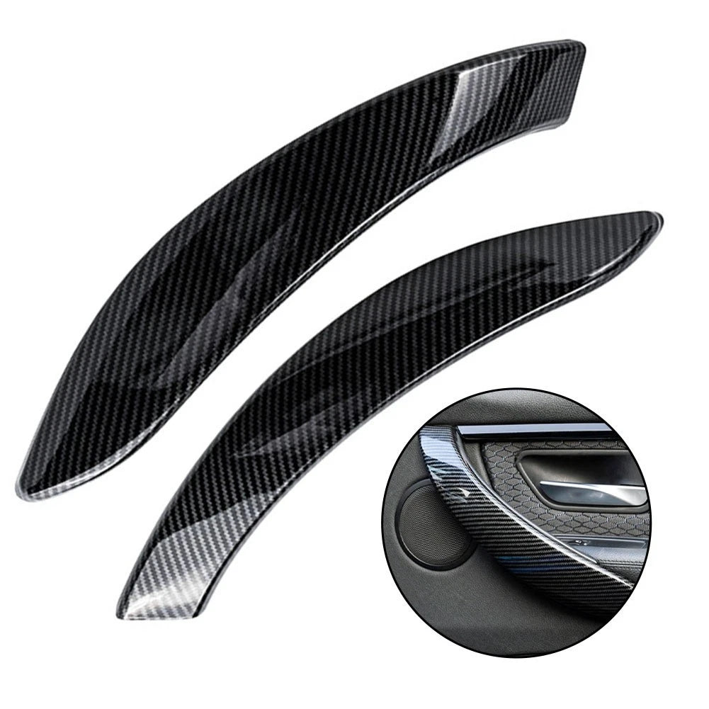 2X Interior Door Pull Handle Cover Trim for BMW 3 Series & 4 Series