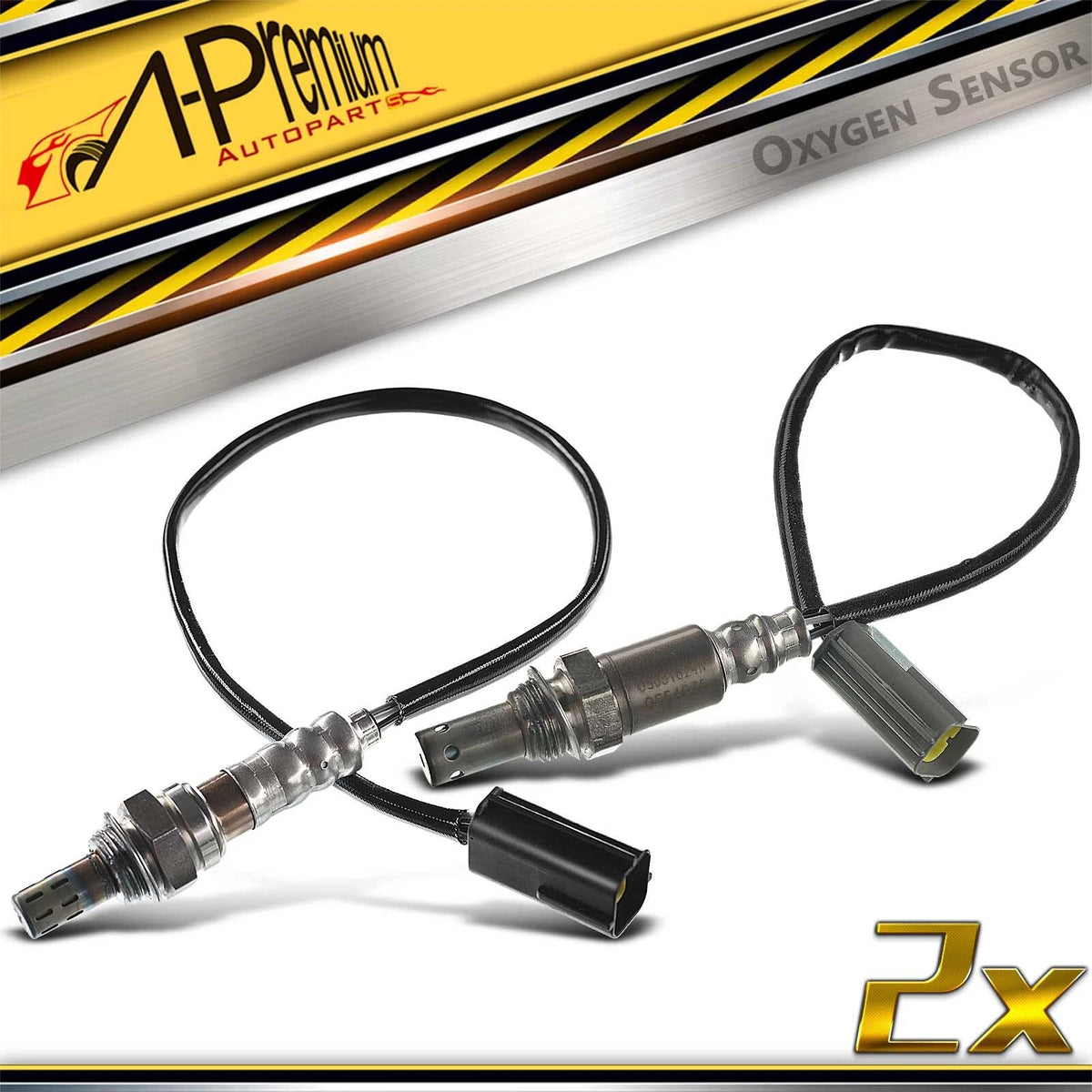 2X O2 Oxygen Sensor for Nissan Rogue Sentra Cube (226A0-JA10C, 350-64043)