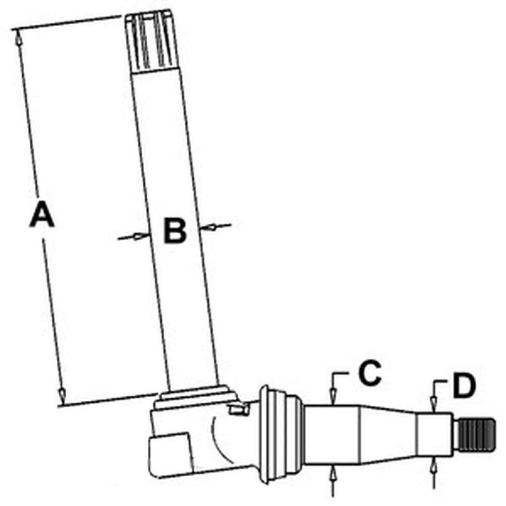Universal Spindle for John Deere (Fits )