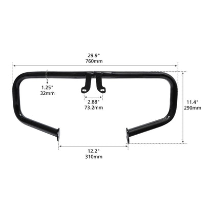 Unpainted Fairings Spoilers Cover Engine Guard for Harley Road Glide (2017–2024)